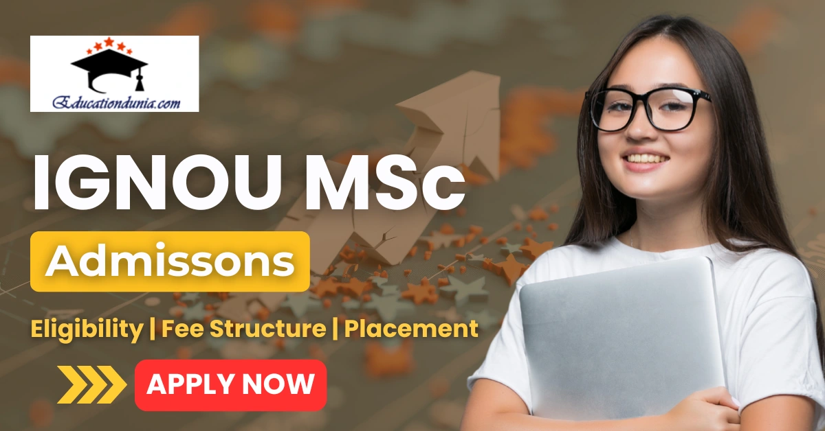 IGNOU MSc Admission
