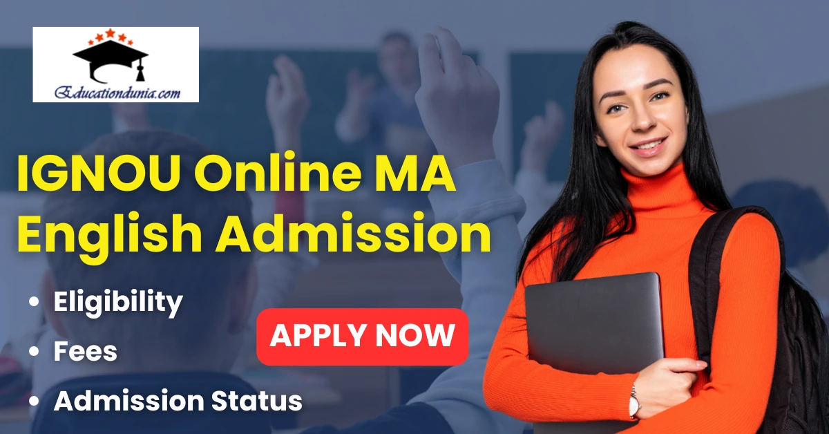 IGNOU Online MA English Admission