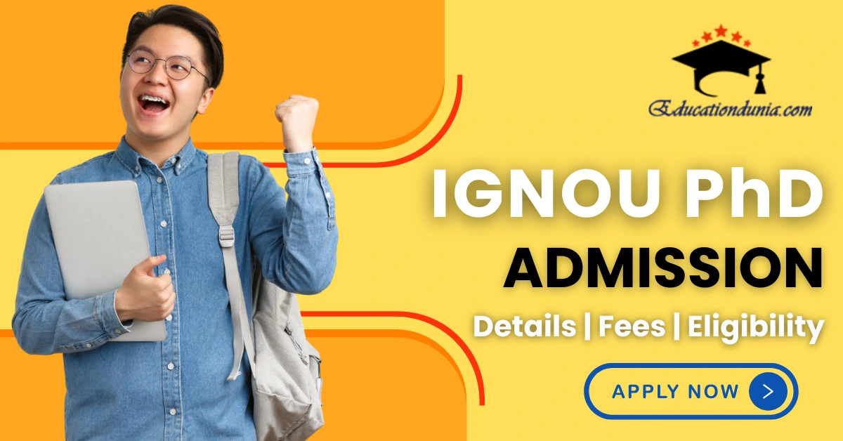 IGNOU PhD Admission