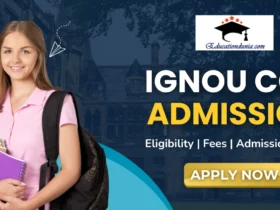 IGNOU CCH Admission