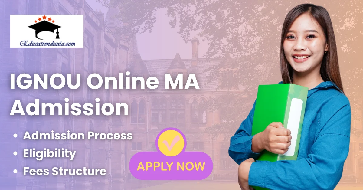 IGNOU Online MA Admission