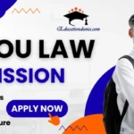 IGNOU Law Admission